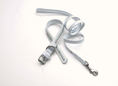 White Dog Leash