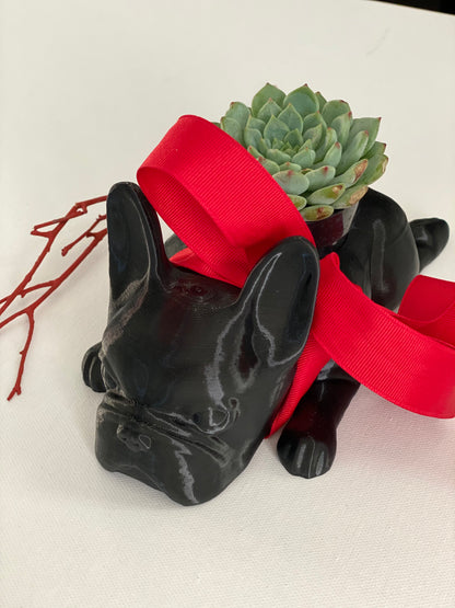 French Bulldog Planter