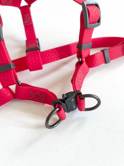 Red Waterproof Dog Harness