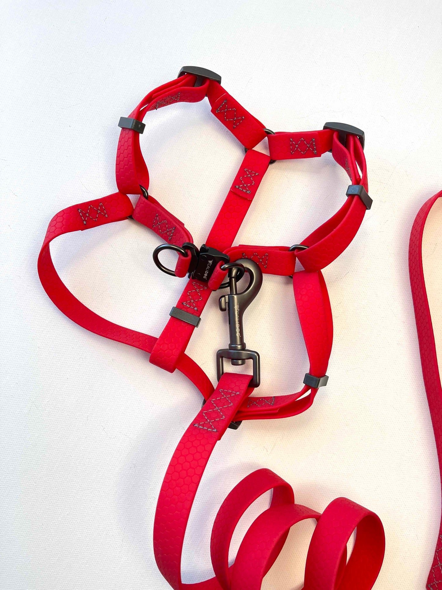 Red Waterproof Dog Harness