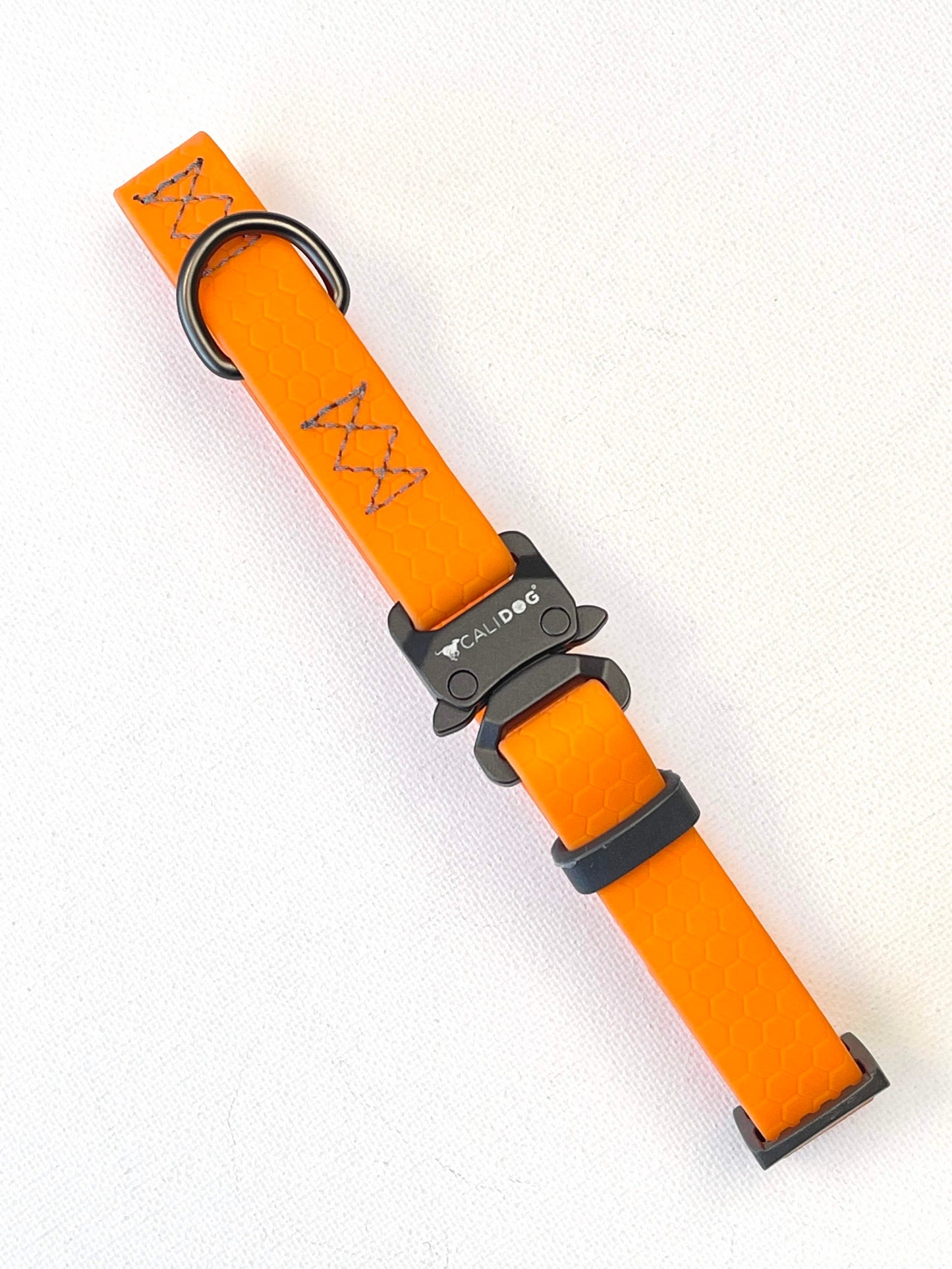 Orange Waterproof Dog Collar