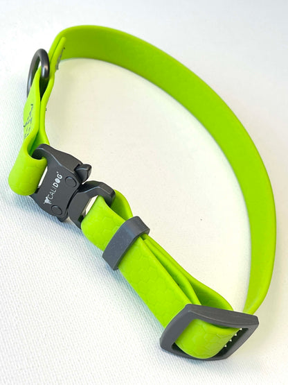 Green Waterproof Dog Collar