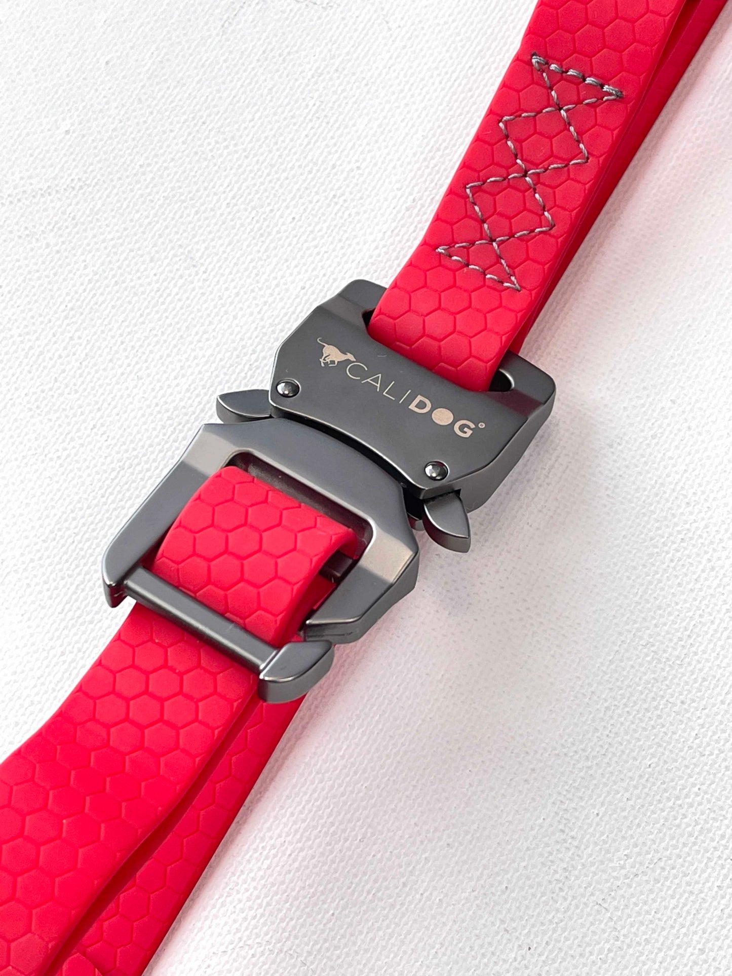 Red Waterproof Dog Collar