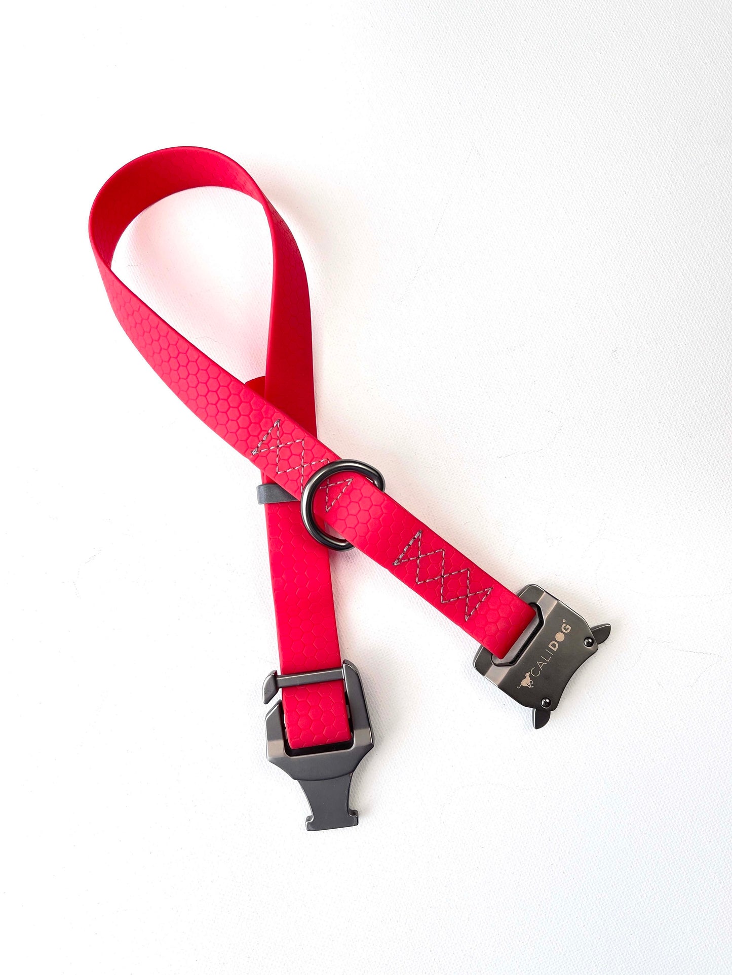 Red Waterproof Dog Collar