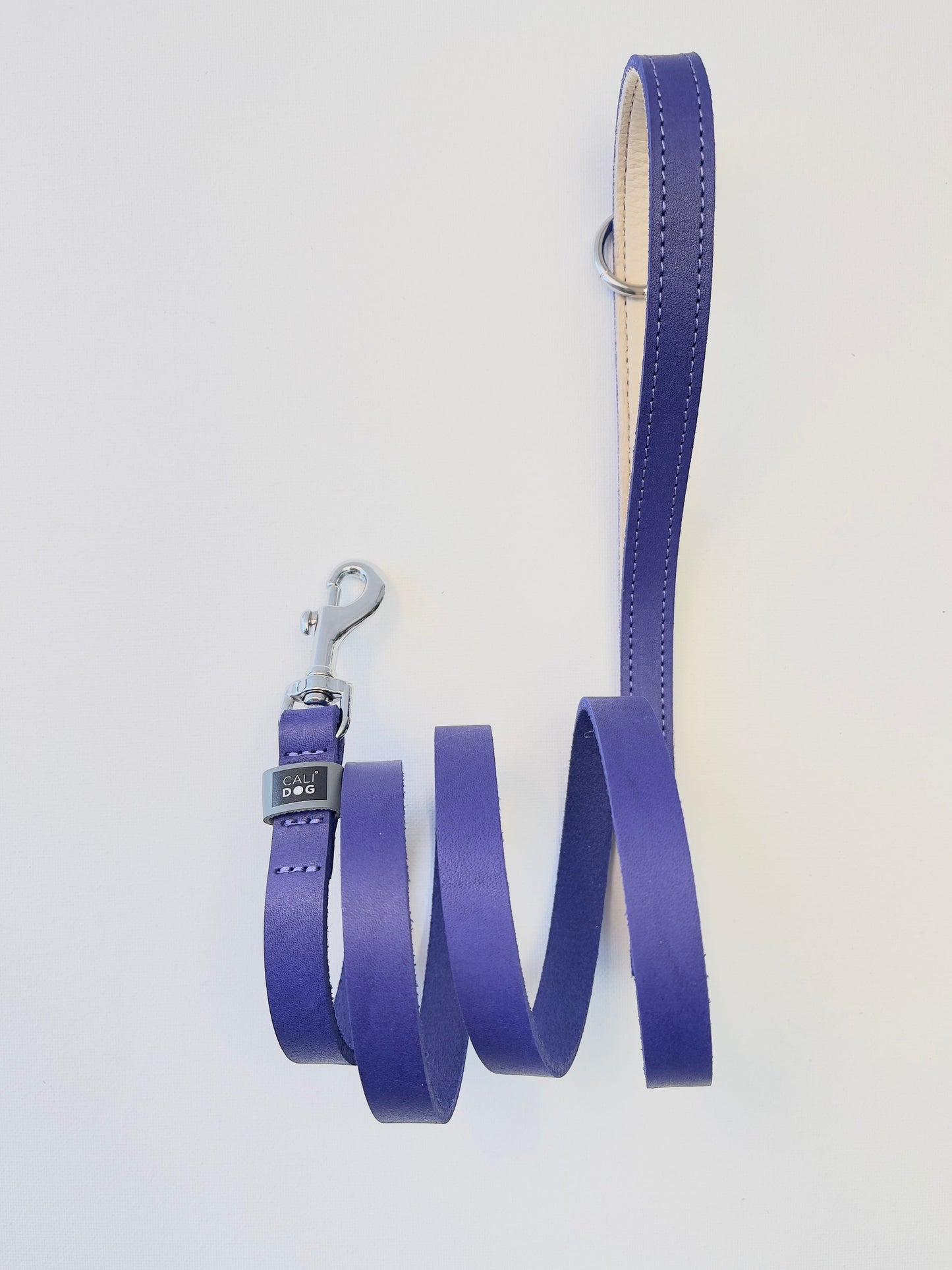 Classic Purple Dog Collar and Leash Set