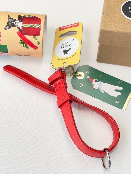 Deluxe Red Dog Collar