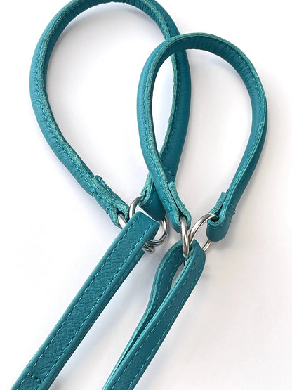 Teal Martingale Dog Collar