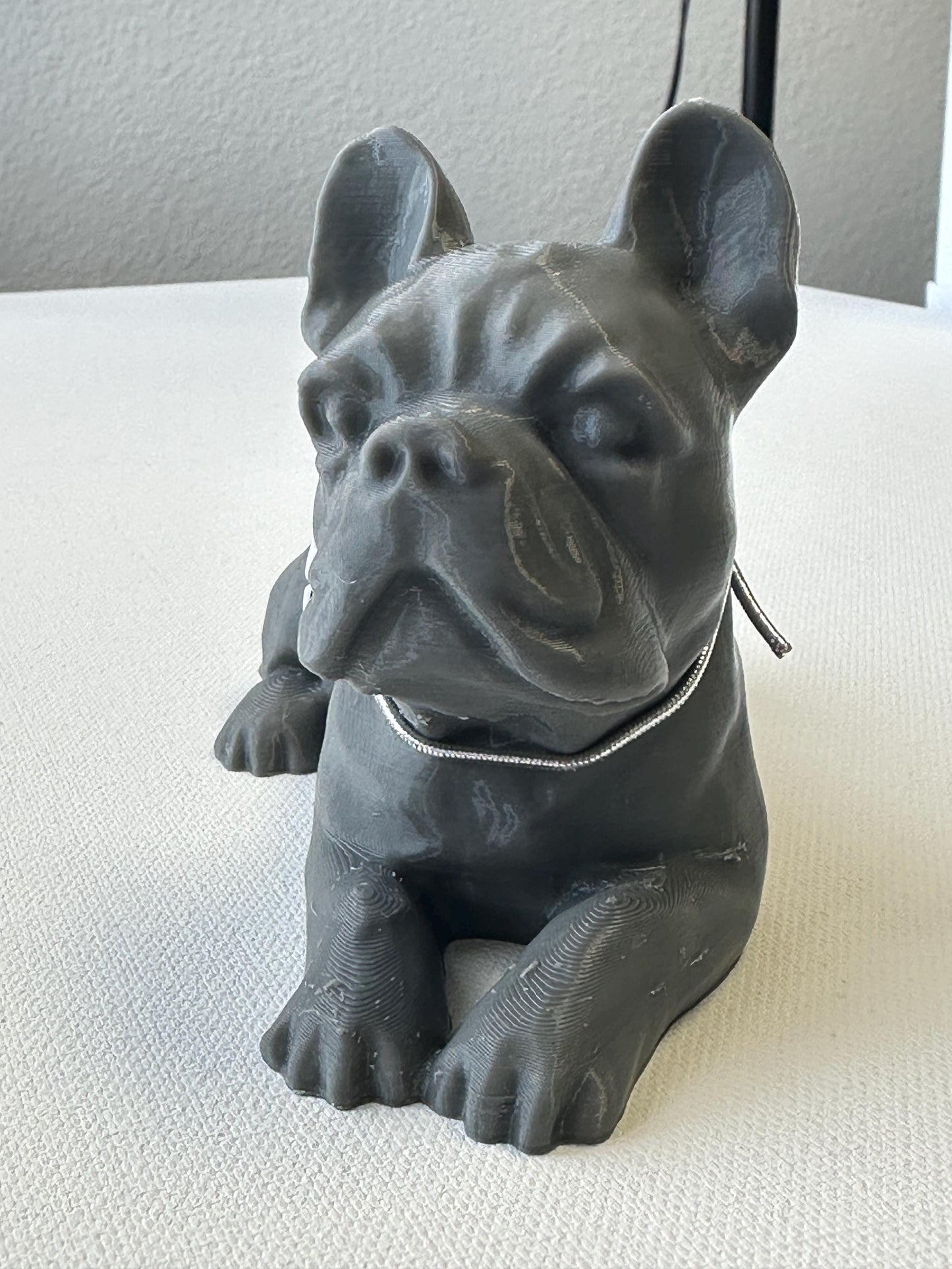 3D Printed French Bulldog Figurine